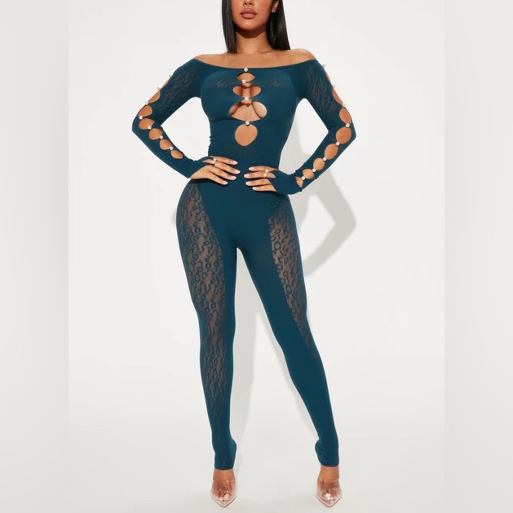 Fashion Nova Sierra Seamless Jumpsuit